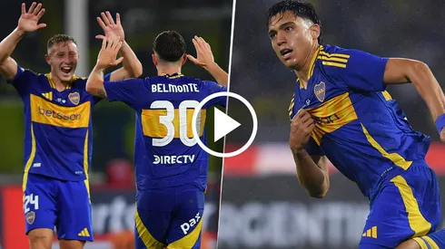 Los goles de Boca contra Vélez