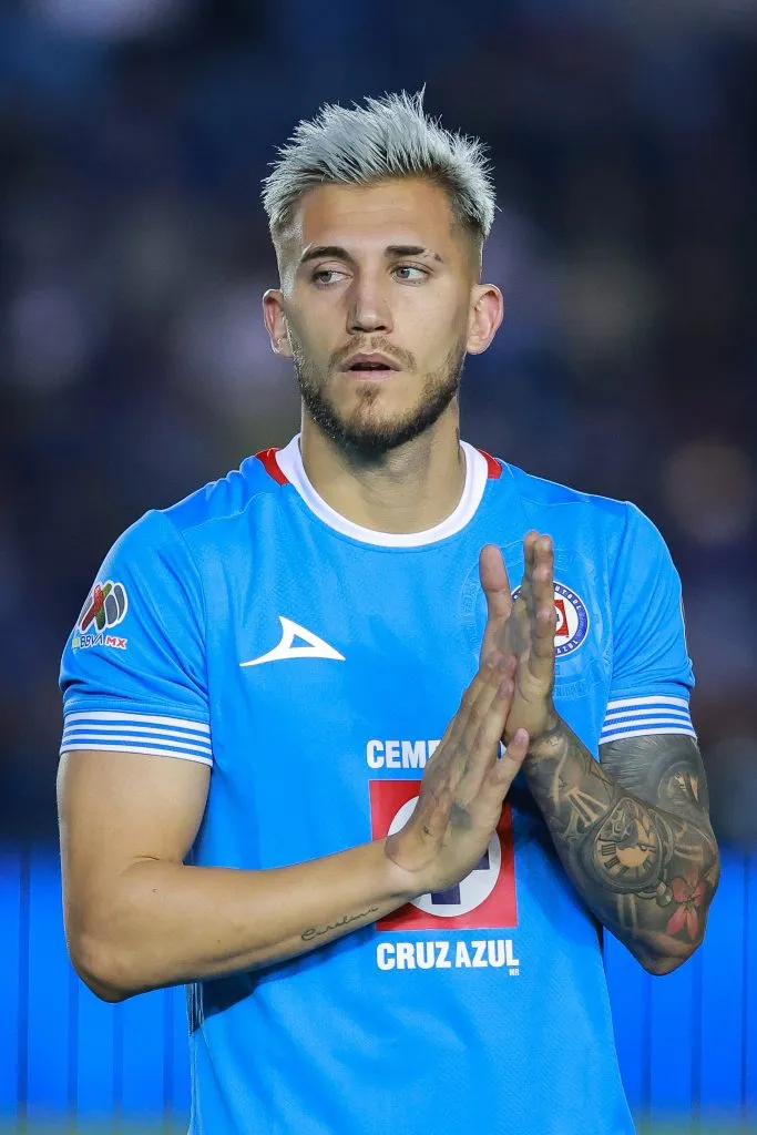 Gonzalo Piovi, en Cruz Azul.  (Getty)
