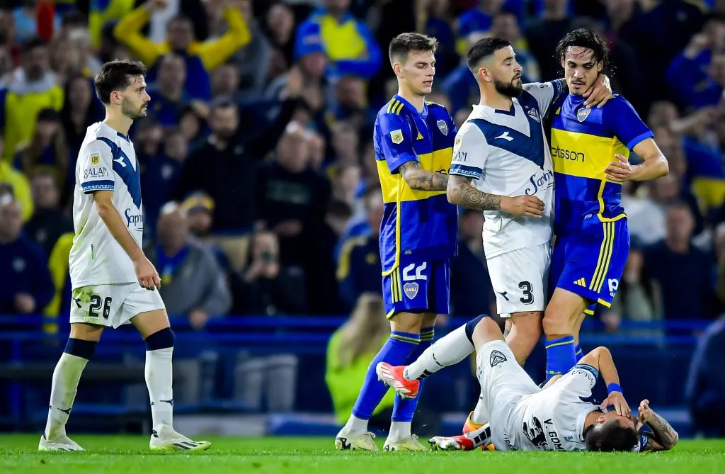 El último Boca-Vélez, con polémica.