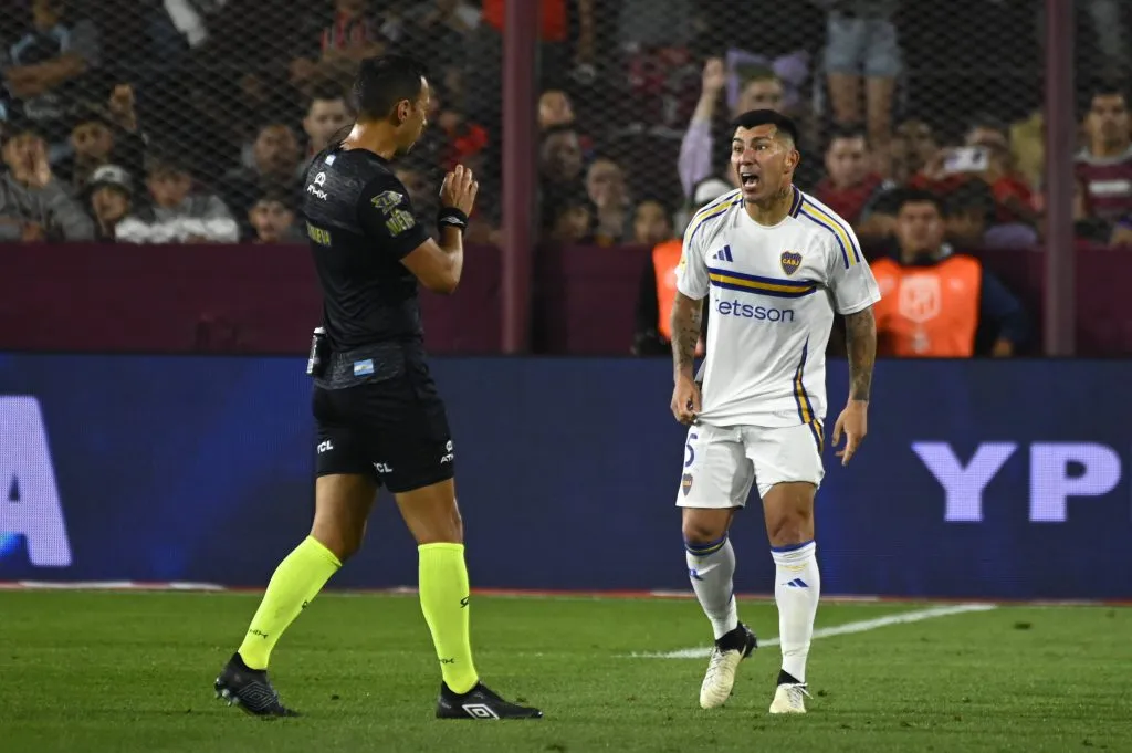 Gary Medel, en Boca. (IMAGO)