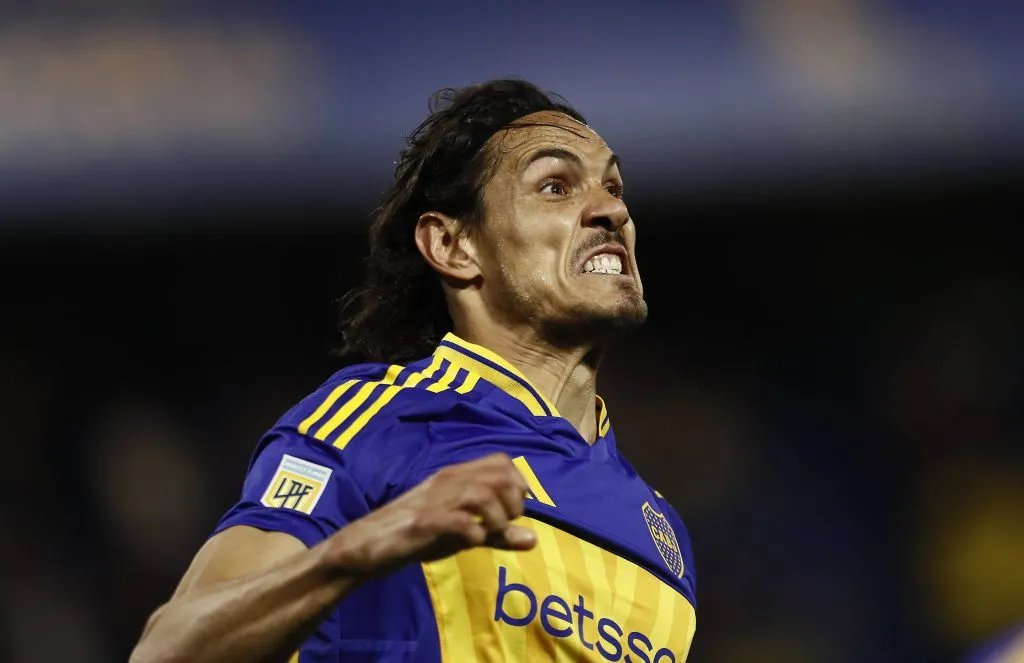 Edinson Cavani sería titular Boca contra Vélez.. (IMAGO)
