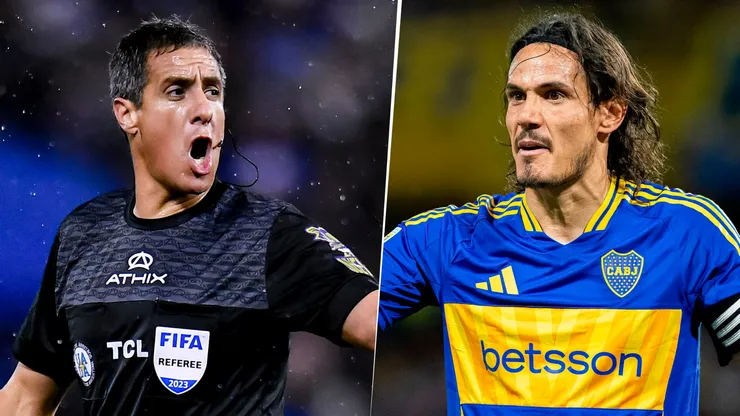Echavarría habló sobre Cavani.