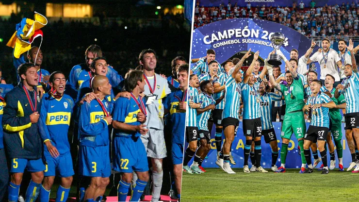 Así quedó la tabla de títulos internacionales en el fútbol argentino.