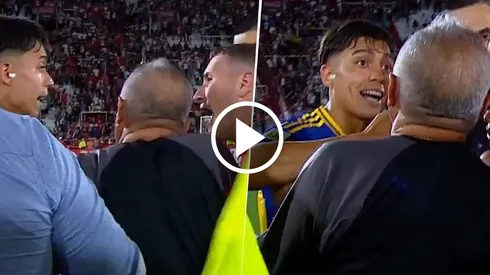 La situación que vivió Zeballos en Boca vs. Huracán