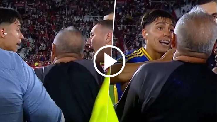 La situación que vivió Zeballos en Boca vs. Huracán