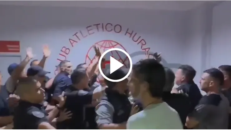 Los dirigentes de Huracán fueron a buscar a Mastrángelo.