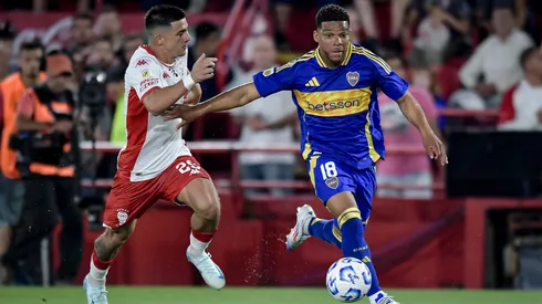 Boca vs. Huracán por la Liga Profesional 2024.