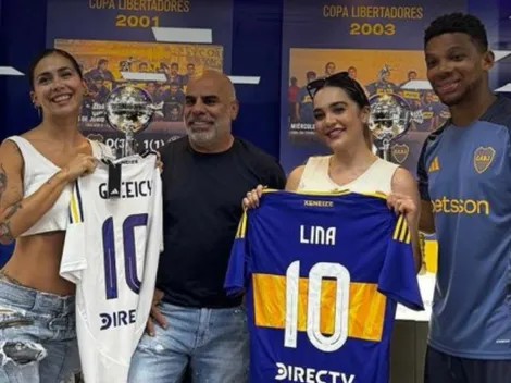 Quiénes son las dos artistas que Serna y Fabra recibieron en Boca Predio