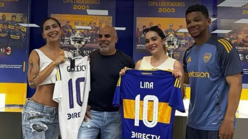 Serna y Fabra recibieron a dos artistas en Boca Predio