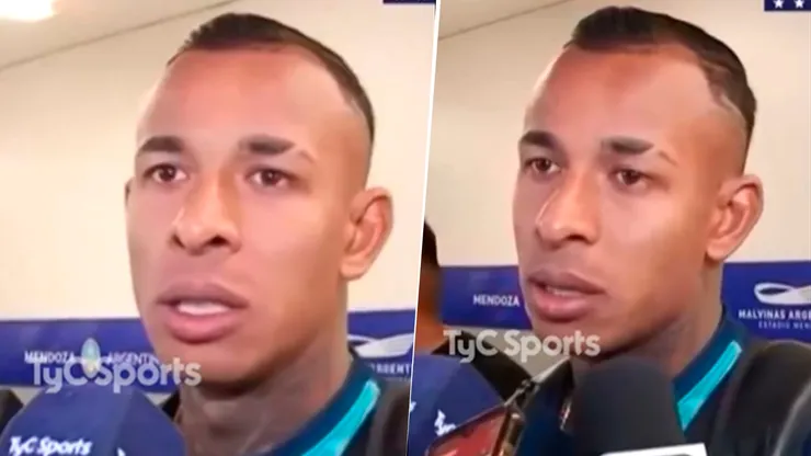 El guiño de Sebastián Villa a Boca.