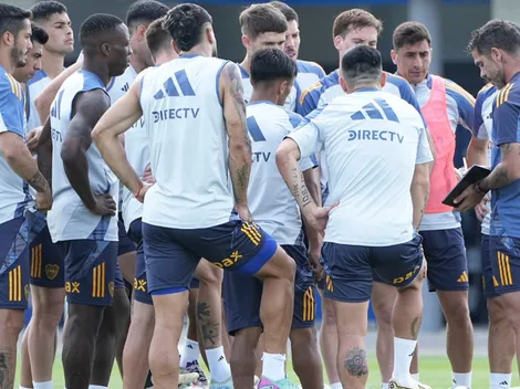 Dos jugadores, en la mira: la decisión más importante que debe tomar Gago antes del partido de Boca ante Huracán