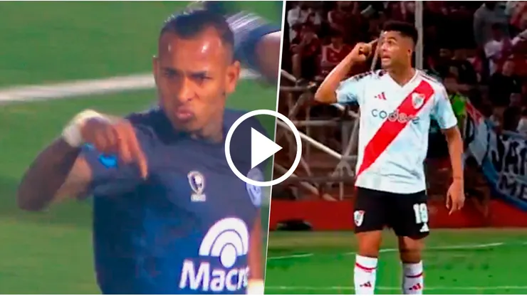 Villa hizo un gesto y el Pity Martínez enfureció.