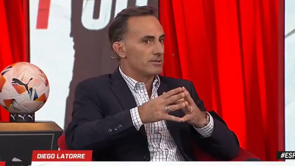 Diego Latorre, ex jugador y periodista de ESPN (Captura)