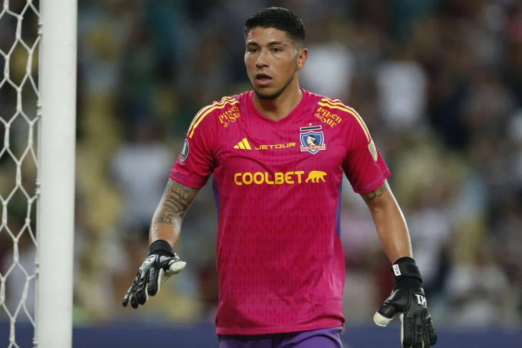 Brayan Cortés en Colo Colo. (Imago)