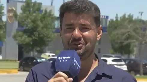 Leandro Aguilera, periodista de TyC Sports