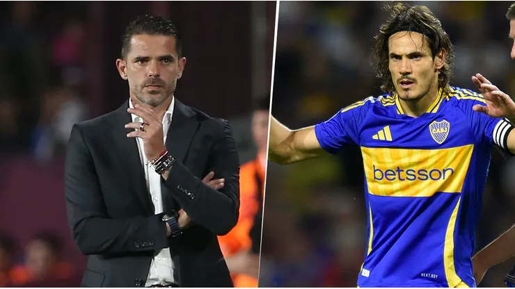 Gago cumplió con su palabra y sacó a Cavani.