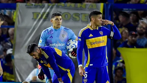 Boca sufrió en el final contra Unión.