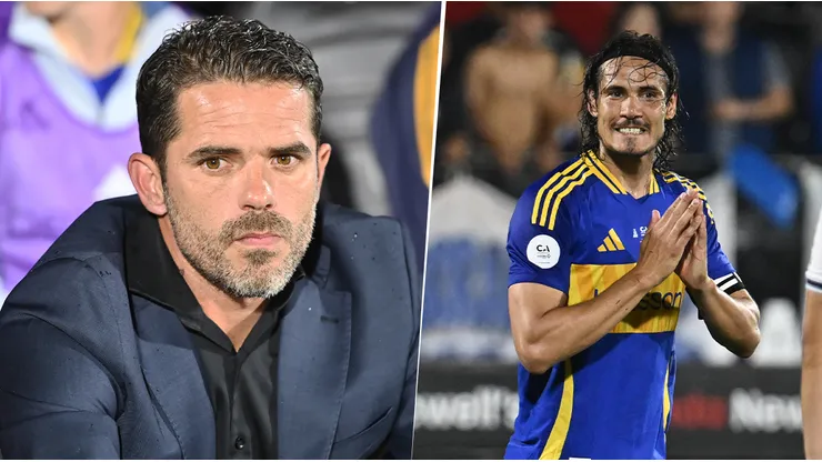 Se supo: por qué Gago mandó a Cavani al banco de suplentes contra Unión