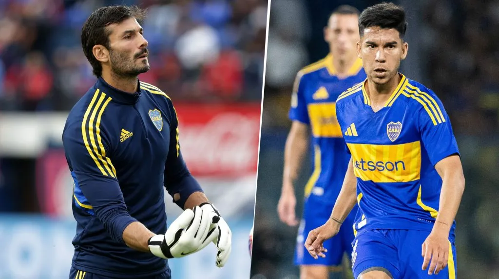 Javi García y Pol Fernández se irán a fin de año de Boca. (Getty/Imago)