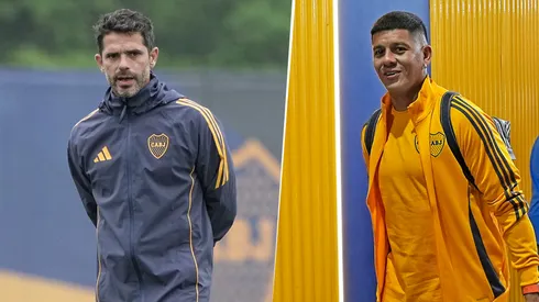 Sin Rojo: los equipos que paró Gago en Ezeiza.