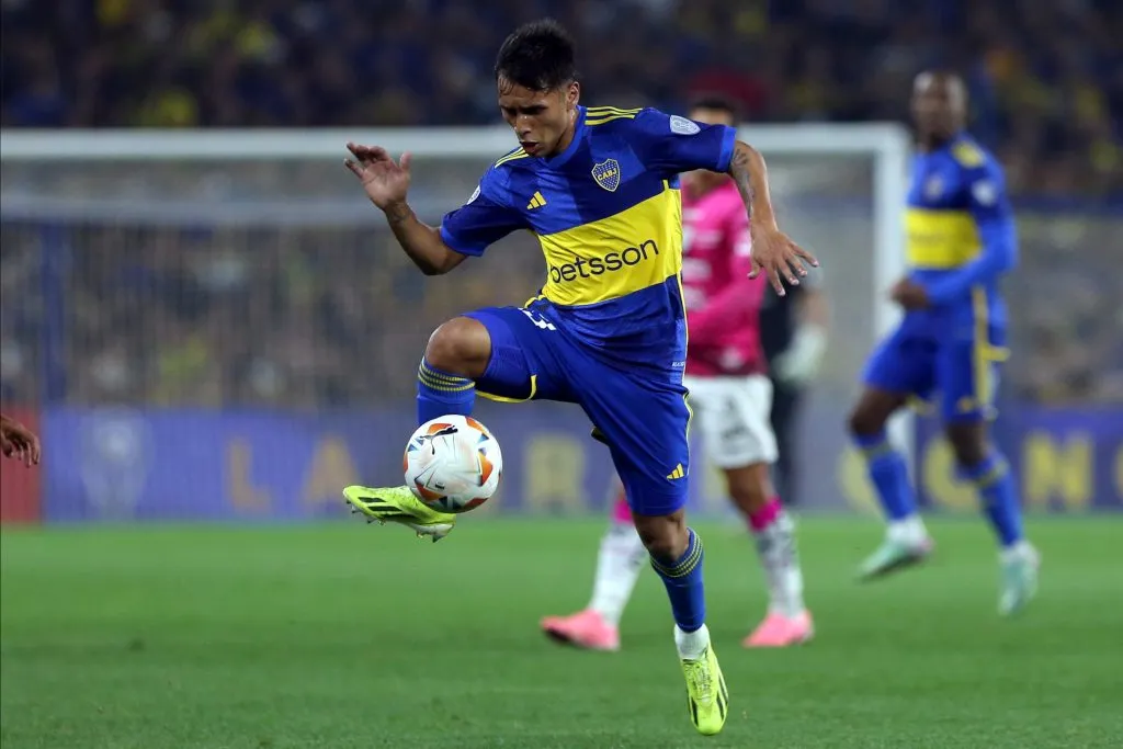Milton Delgado en Boca (Getty Images)