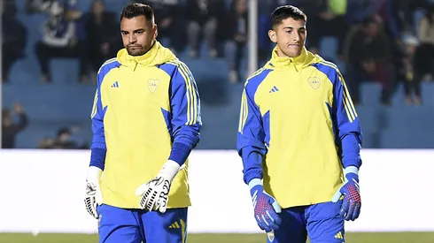 Leandro Brey y Sergio Romero en Boca