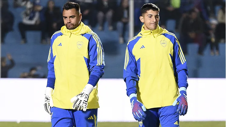 Leandro Brey y Sergio Romero en Boca