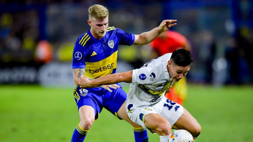 Valentini jugó por última vez en Copa Sudamericana ante Sportivo Trinidense. (Getty)