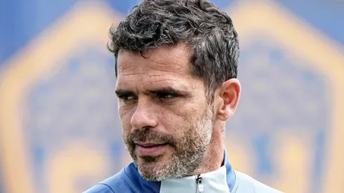 Fernando Gago, en Boca.