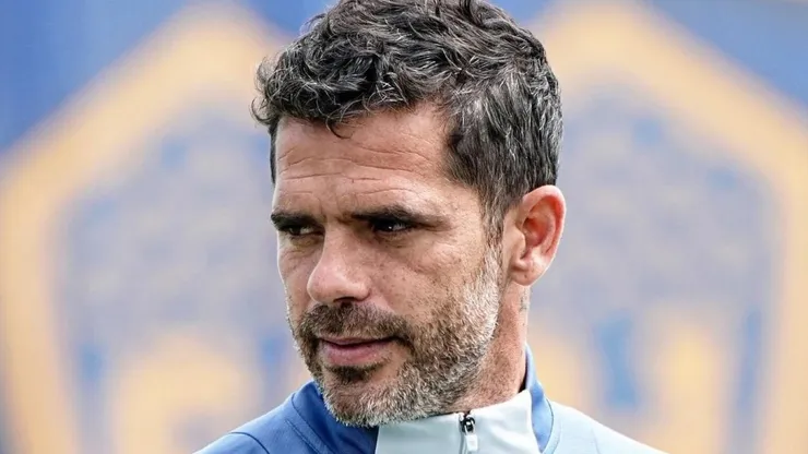 Fernando Gago, en Boca.