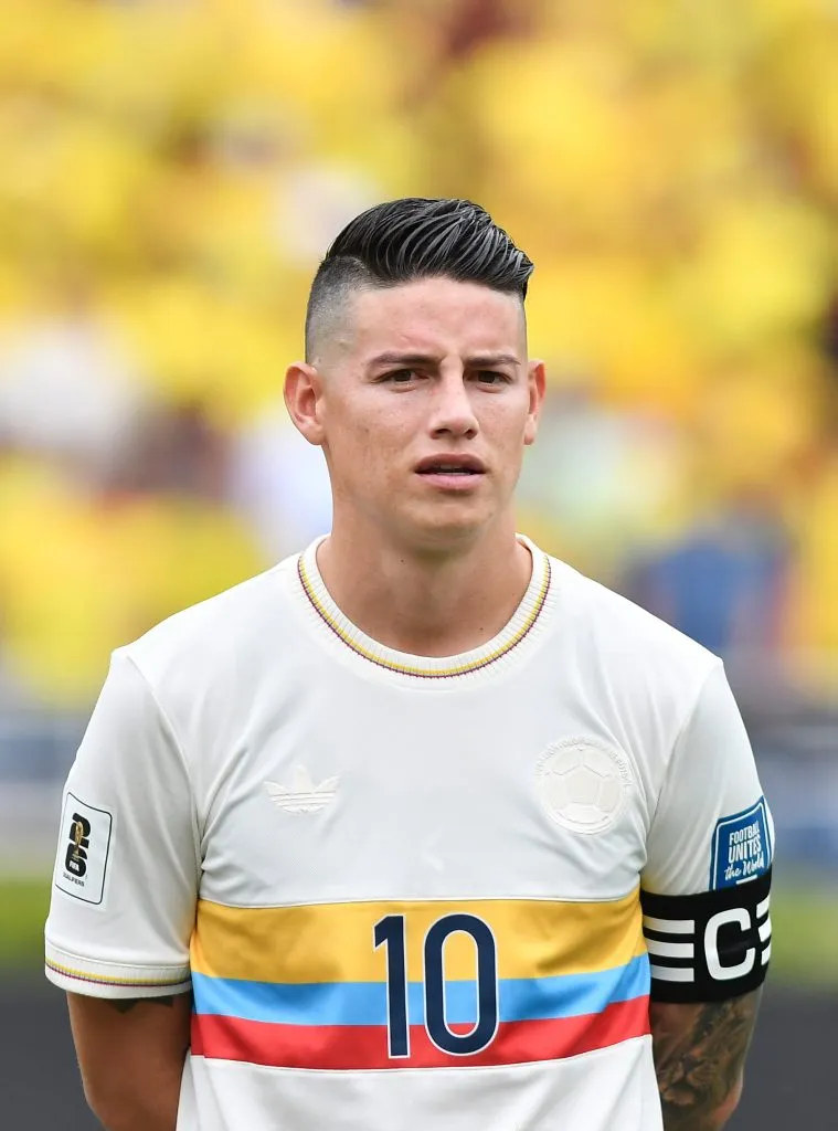 James Rodríguez, en Colombia. (Getty)