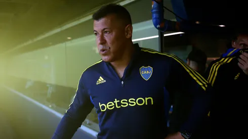 Jorge Almirón, en Boca.