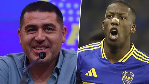 Juan Román Riquelme y Luis Advíncula