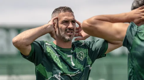 Lisandro López cambió camiseta con una figura de Boca.