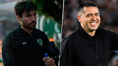 El regalo de Gaitán a Riquelme tras el Boca-Sarmiento.