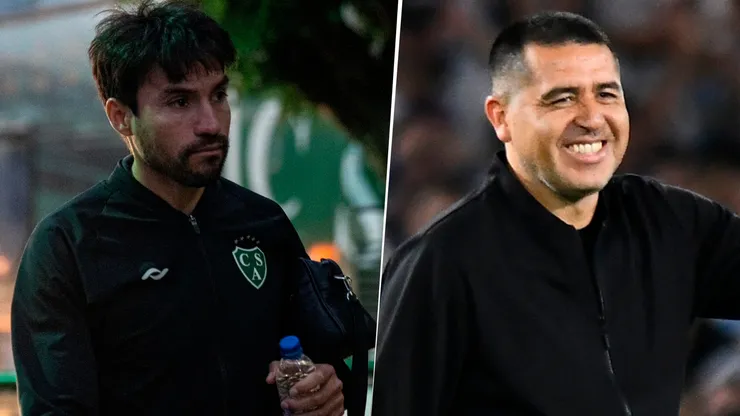 El regalo de Gaitán a Riquelme tras el Boca-Sarmiento.