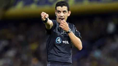 Rey Hilfer, árbitro de Boca vs. Sarmiento