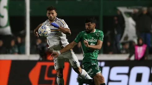 Boca vs. Sarmiento por la Liga Profesional 2024.