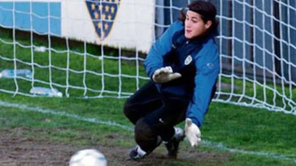 Ezequiel Medrán llegó a Boca en 2004. (La Nación)