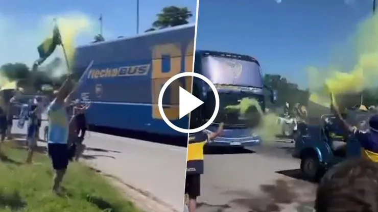 Locura en Junín por Boca.