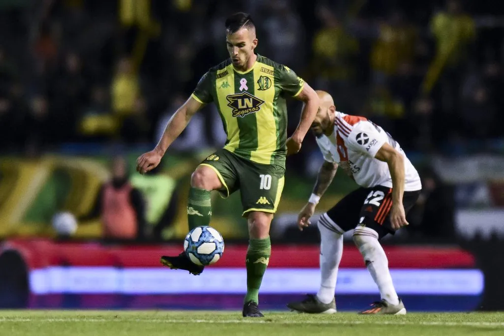 Federico Andrada, en Aldosivi. (Getty)