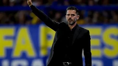 Fernando Gago, en Boca.