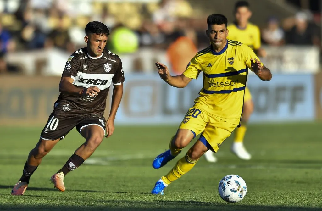 Juan Ramírez, en Boca. (Getty)