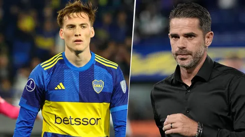 Jabes Saralegui y Fernando Gago