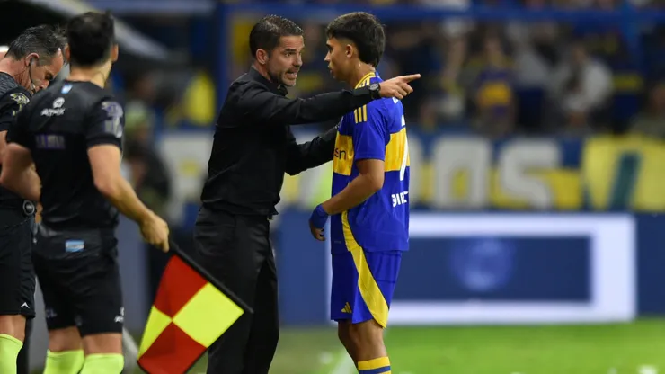 Fernando Gago, en Boca.