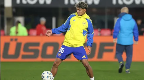 Cristian Medina, en Boca.