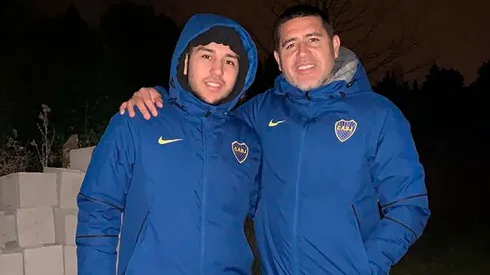 Un futbolista reveló que Riquelme lo invitó a su casa por su hijo.