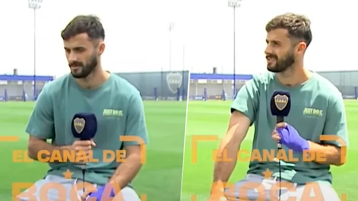 Saracchi reveló que le pasó en su mano.