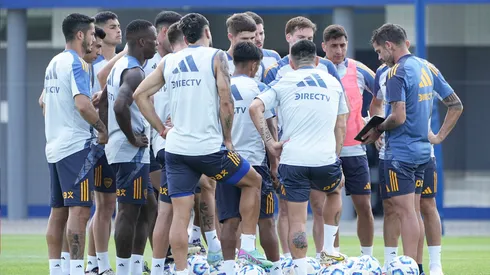 La práctica de Boca.