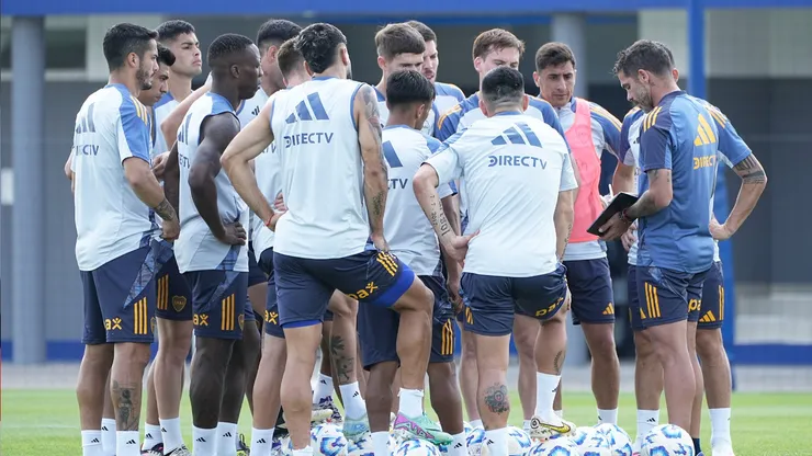 La práctica de Boca.